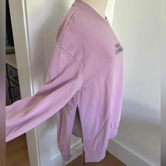 Stella McCartney Purple High Frequency Gel Logo Sweatshirt - Medium $725 - Picture 7 of 11
